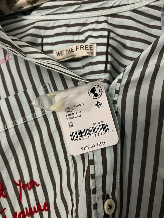 Free People / We The Free - Summer Road Trip Button Down - Picture 5 of 5